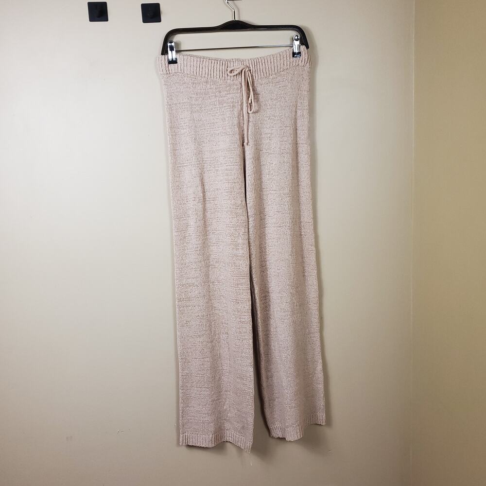 SNDYS Hendrix Knit Lounge Pants in Sand Size M